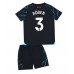 Manchester City Ruben Dias #3 Tredjedraktsett Barn 2023-24 Korte ermer (+ Korte bukser)